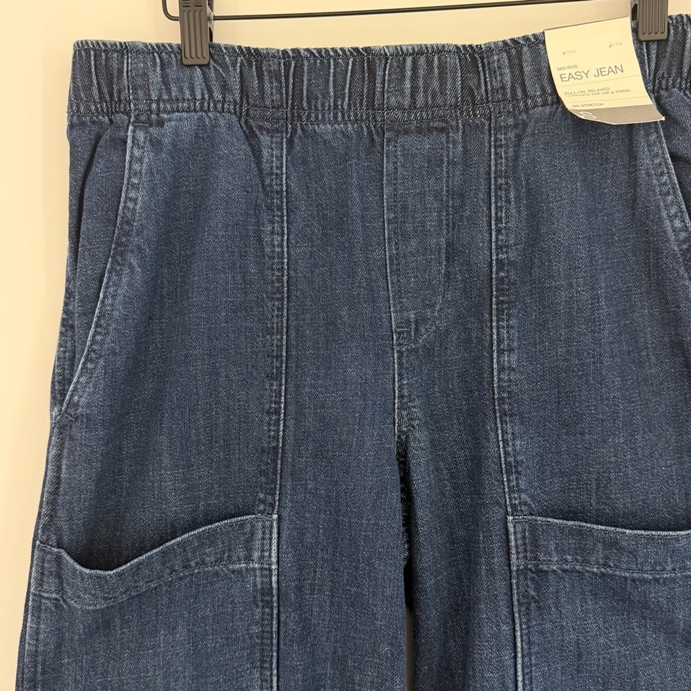 GAP Women's Mid Rise Easy Jean Size Small - Picture 7 of 13